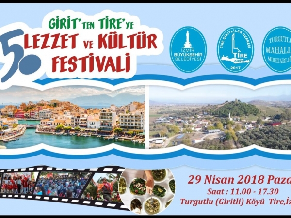 Girit' ten Tire' ye Yemek Festivali